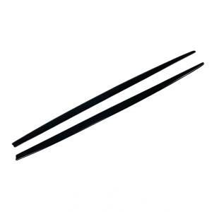  Добавка за прагове за BMW F30 / F31 M Performance - черен гланц (2291407/404FG)