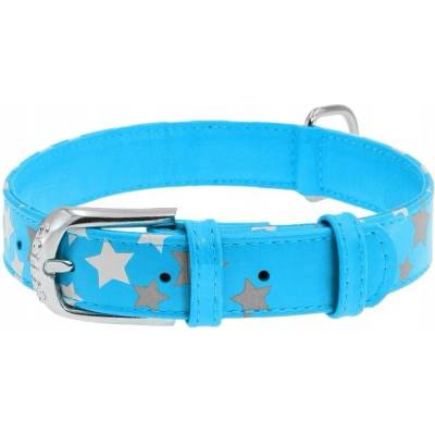 WAUDOG Kožený obojek pro psa s odrazkou COLLAR
