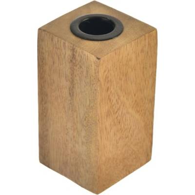 Sconto Svietnik LEVINS mango/kov, výška 10 cm