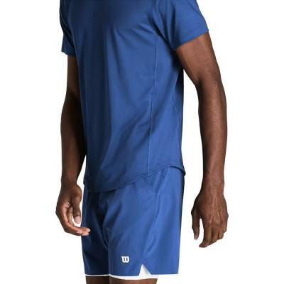 Wilson Tournament Short 7in Blue