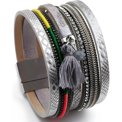 HARAHU Гривна zo-24066 - Сива kp24066 (zo-24066)