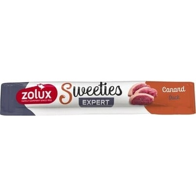 ZOLUX Krémová psia maškrta SWEETIES s kačicou 14 g