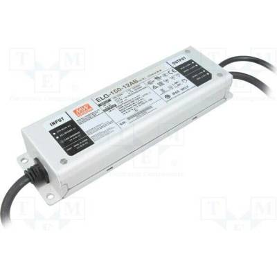 MEAN WELL ELG-150-12AB Napájecí zdroj: spínaný; LED; 120W; 12VDC; 5÷10A; 100÷305VAC; IP65