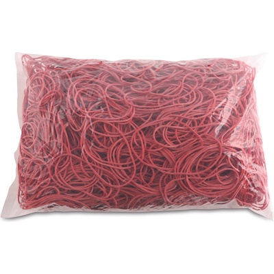 Office Products Ластици Office Products, Ф 60mm, 1kg, червени (28252-А-ЧЕРВЕН)