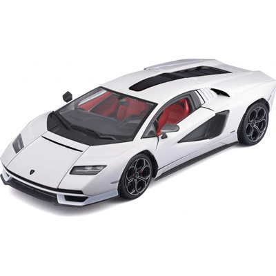 Bburago Plus Lamborghini Countach LPI 800 4 White 1:24
