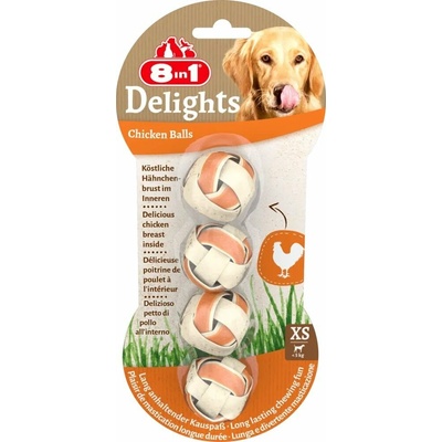 8in1 gule žvýkací Delights S 4 ks