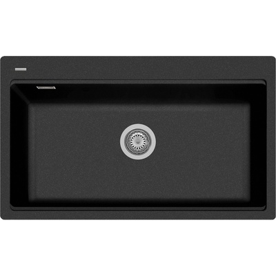 Plados Plados КУХНЕНСКА МИВКА lux 86-10 860x510 ЧЕРНА (lx8610/44)