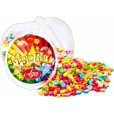 Aga Magic Ball vícechutné pudrové pastilky Kbelík 140 g