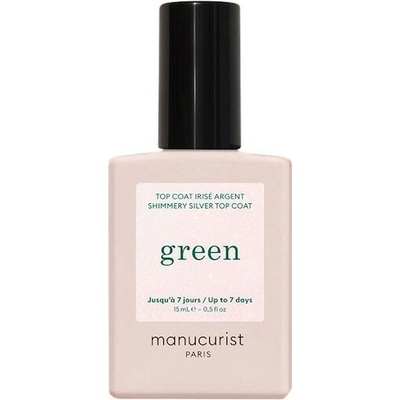 manucurist-Paris Nehty Lak-na-nehtyShimmery Top Coat Silver 15 ml (25 400,00 Kč / 1 l)