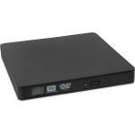 iBOX IED03 Външно DVD записващо устройство, USB 3.1/Type-C, черно (IED03)