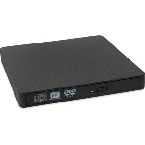 iBOX IED03 Външно DVD записващо устройство, USB 3.1/Type-C, черно (IED03)