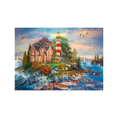 Schmidt Spiele Lighthouse on the Rock (500 Pieces)