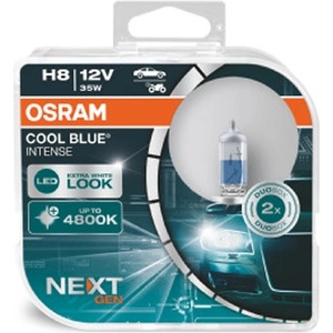 OSRAM Крушка OSRAM H8, 12V, 35W, 5000К, 800lm, 2 броя