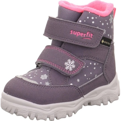 Superfit dívčí zimní boty Husky1 Gore-Tex 1-006045-8500 Purple/Pink