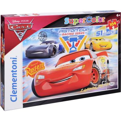 Clementoni Пъзел Cars 3 - Clementoni 104 части