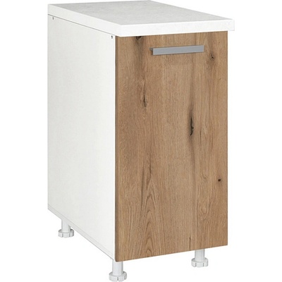 Matis Кухненски шкаф долен с една врата in d40 k дъб артизан