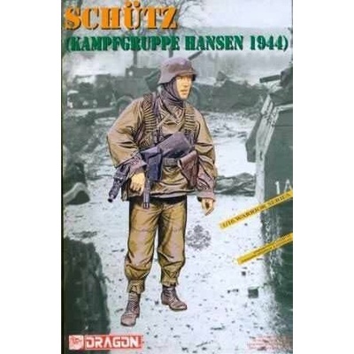 DRAGON Model Kit figurky 1623 SCHÜTZ KAMPFGRUPPE HANSEN 1944 1:16