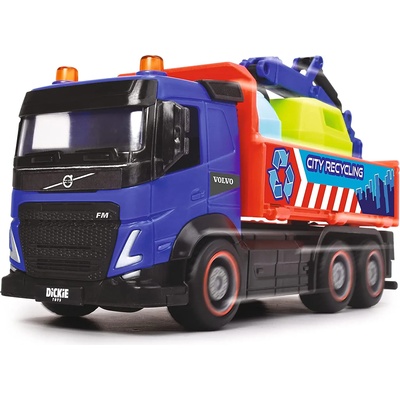 Детска играчка Dickie Toys City Truck - Камион за превоз на контейнери (203744014)