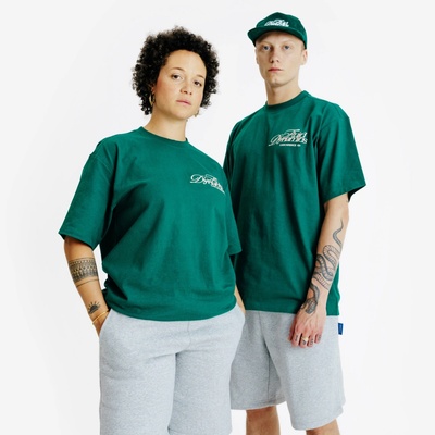 Decathlon Unisex tričko Fluid Dynamics zelená