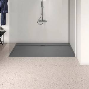 Ideal Standard i. life Ultra Flat S правоъгълно душ корито, асфалтово сиво, 200x90 см (T5243FS)