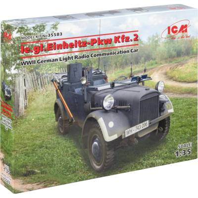 ICM le.gl.Einheitz-Pkw Kfz.2 Light Radio Car 1:35