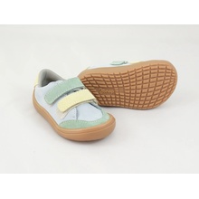 Jonap Joy Kids Detské Prechodné Barefoot Topánky Šedá/Limetka