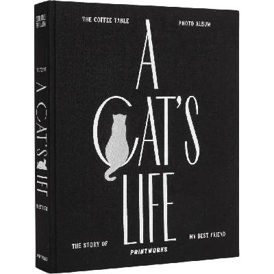 Fotoalbum A CAT´S LIFE, černá, Printworks