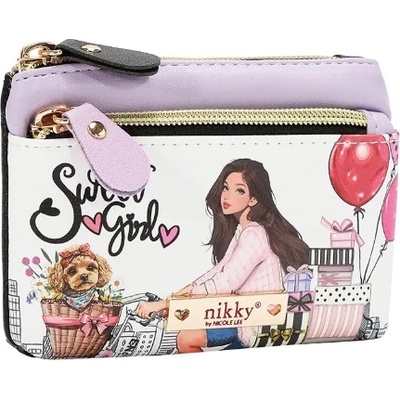 Портмоне Nikky 12.7х9.5х1.9cm, SWEET GIRL (34033-А-SWEET GIRL)