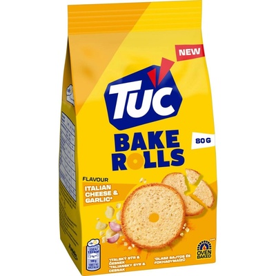 Tuc Bake Rolls Sýr & Česnek 80 g