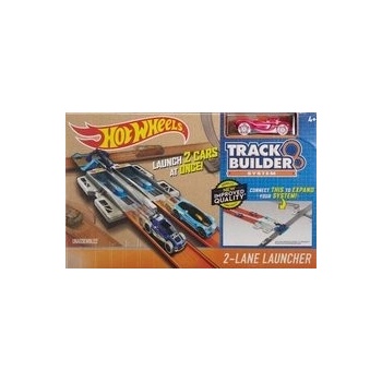 Hot Wheels Track Builder doplňky a dráhy 2 Lane Launcher