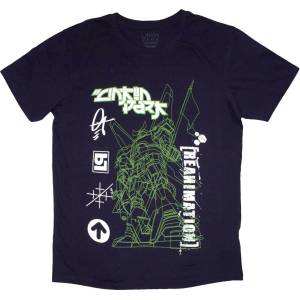 Linkin Park Reanimation Robot Sketch Navy Blue XL Риза (LPTS21MN04)