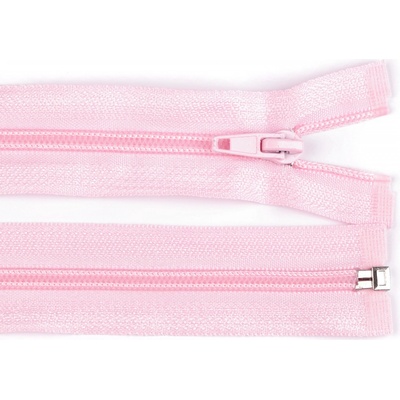 Prima-obchod Spirálový zip No 5 délka 30 cm bundový POL, barva 133 růžová světlá