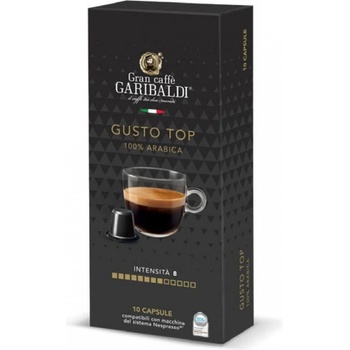 Gran Caffe GARIBALDI Gusto Top 10 бр - Кафе на капсули Nespresso