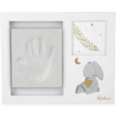 Рамка за снимки с отпечатък Kaloo - Бяла (K970400)