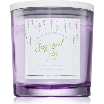 DW HOME Winter Wonderland Sugared Fig ароматна свещ 510 гр
