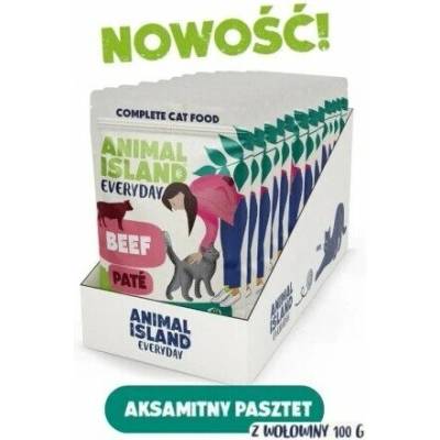 Animal Island Pate Beef 12 x 100 g