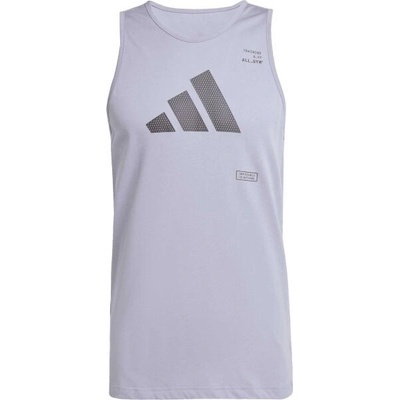 adidas pánské tílko šedá