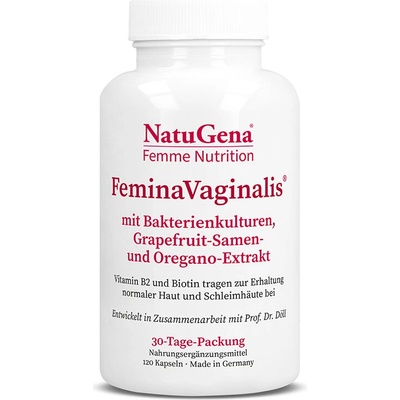 NatuGena Фемина Вагиналис (в подкрепа на женското здраве) 120 капсули | NatuGena (106074 (2400007) NTG)