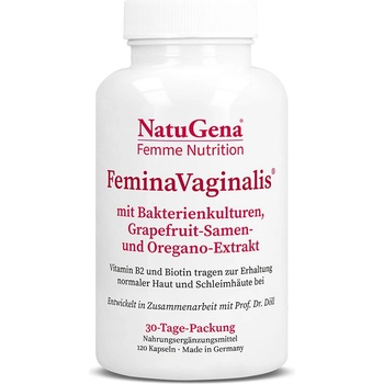 NatuGena Фемина Вагиналис (в подкрепа на женското здраве) 120 капсули | NatuGena (106074 (2400007) NTG)