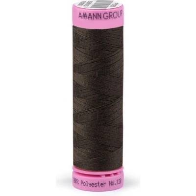 Polyesterové nitě návin 100 m Aspo Amann 1048 Slate Black