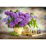 Enjoy - Puzzle Lilac and Chess - 1 000 piese