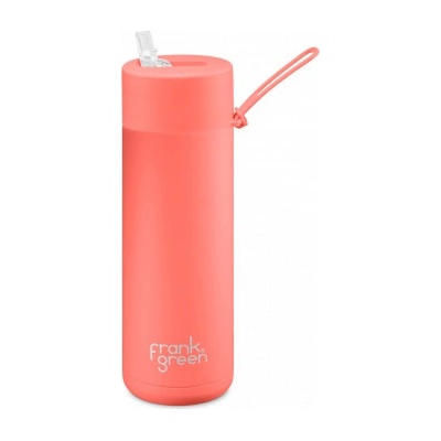 Frank Green Ceramic Straw nerezový 595 ml sweet peach – Hledejceny.cz