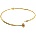 VipGold Златна дамска твърда гривна 6.18 гр (grt005)