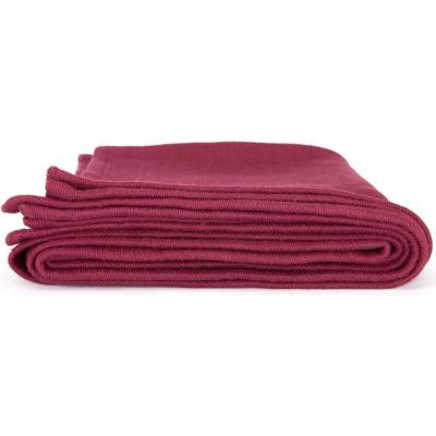 BODHI Deka na jógu SHAVASANA bavlna vínová 150x200