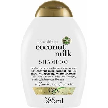 OGX Vyživujúce šampón kokosové mlieko 385 ml