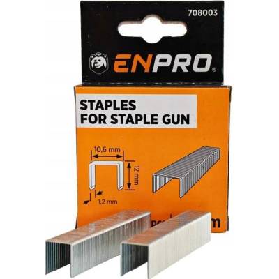 Sponky EXTRA, 12 mm, 1000 ks, ENPRO
