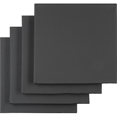 Malířské plátno na rámu šepsované černé – Zboží Mobilmania