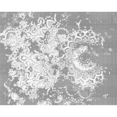ZUTY Bodkovanie - ABSTRAKTNÁ MANDALA Rámovanie: bez rámu a bez vypnutia plátna, Rozmer: 40x50 cm