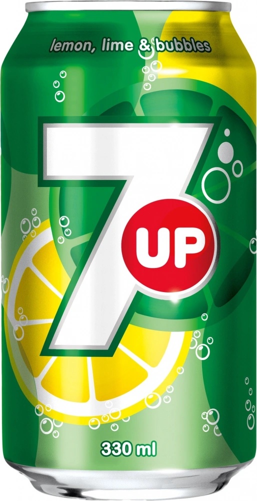 7UP 330 ml plech