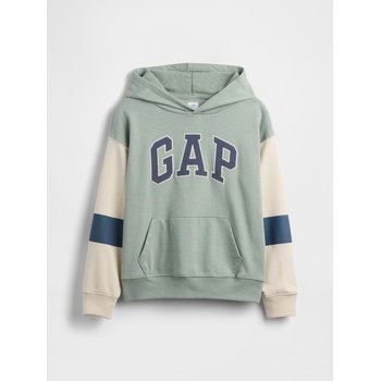 GAP Детски суитшърт с лого French Terry GAP GAP | Zelen | Момчешки | XS